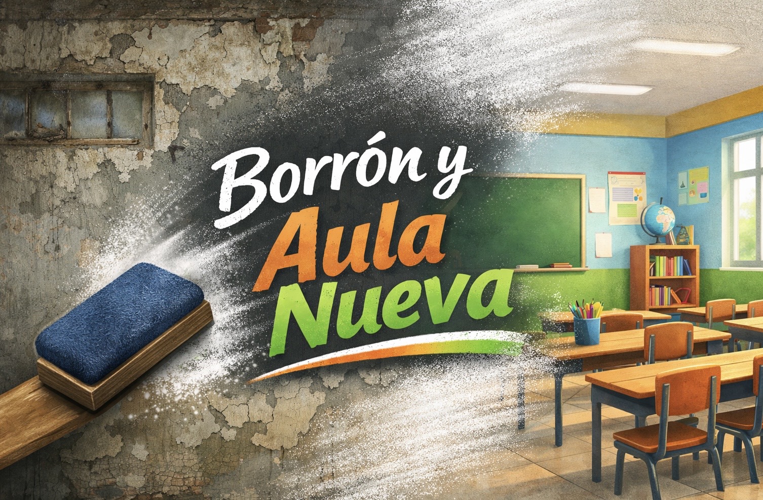 BORRÓN Y AULA NUEVA