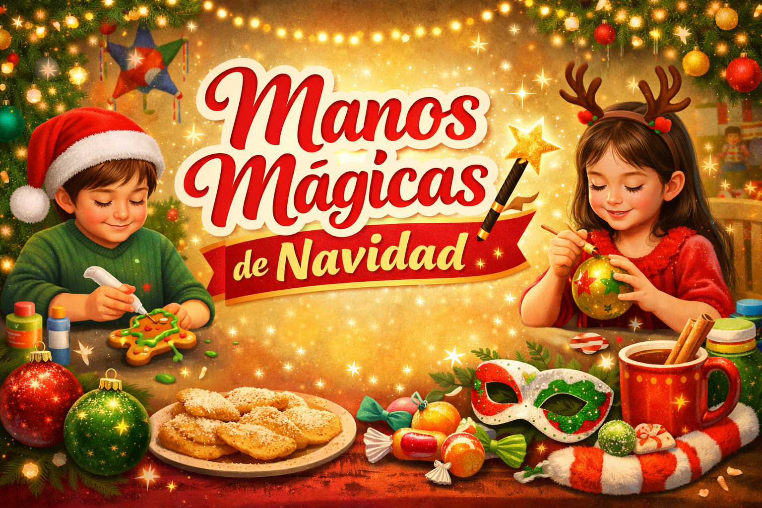 MANOS MÁGICAS DE NAVIDAD